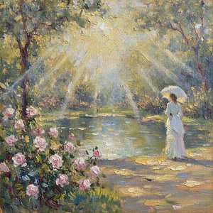 Luminous Reveries: Exploring the Sensory Language of Light and Texture in Impressionist Masterpieces