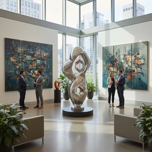 Valorizzare l'Identità Aziendale Attraverso l'Arte Personalizzata: Un Investimento nel Capitale Intangibile