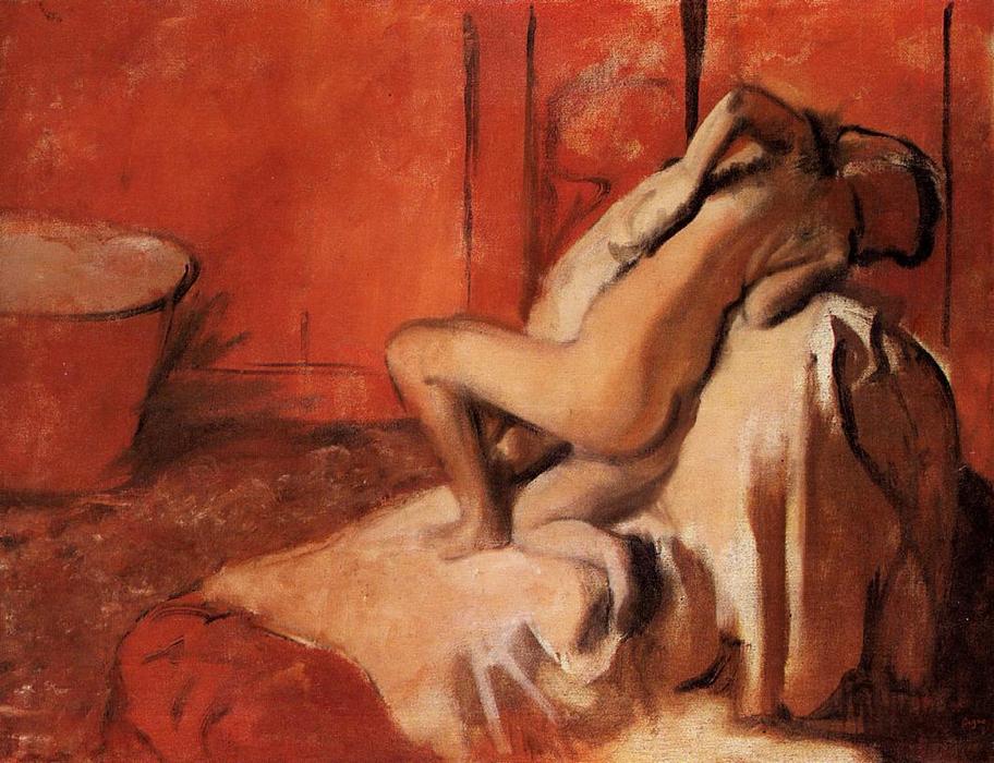 Nach Dem Bad — Hilaire-germain-edgar Degas