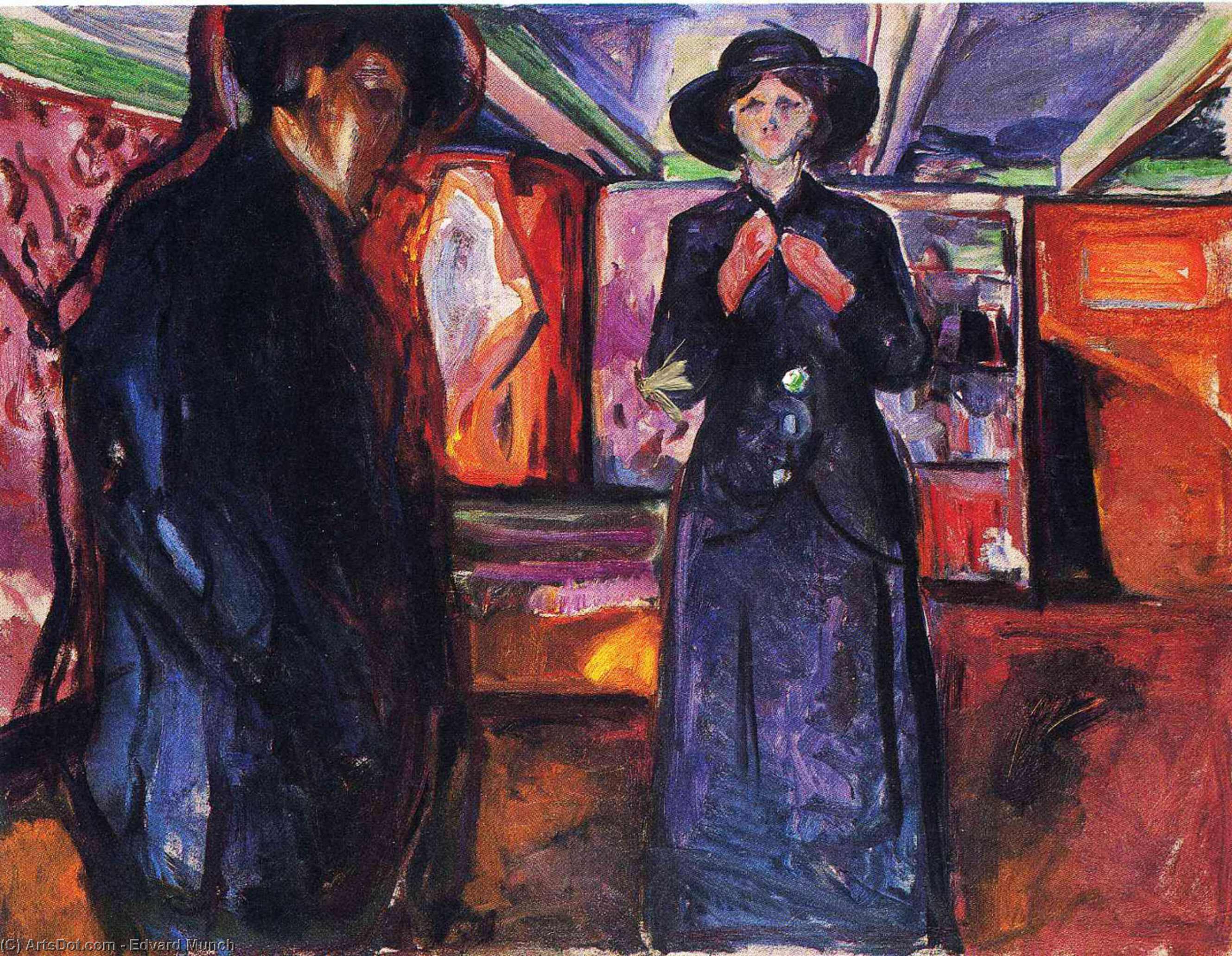 Uomo E Donna Ii — Edvard Munch