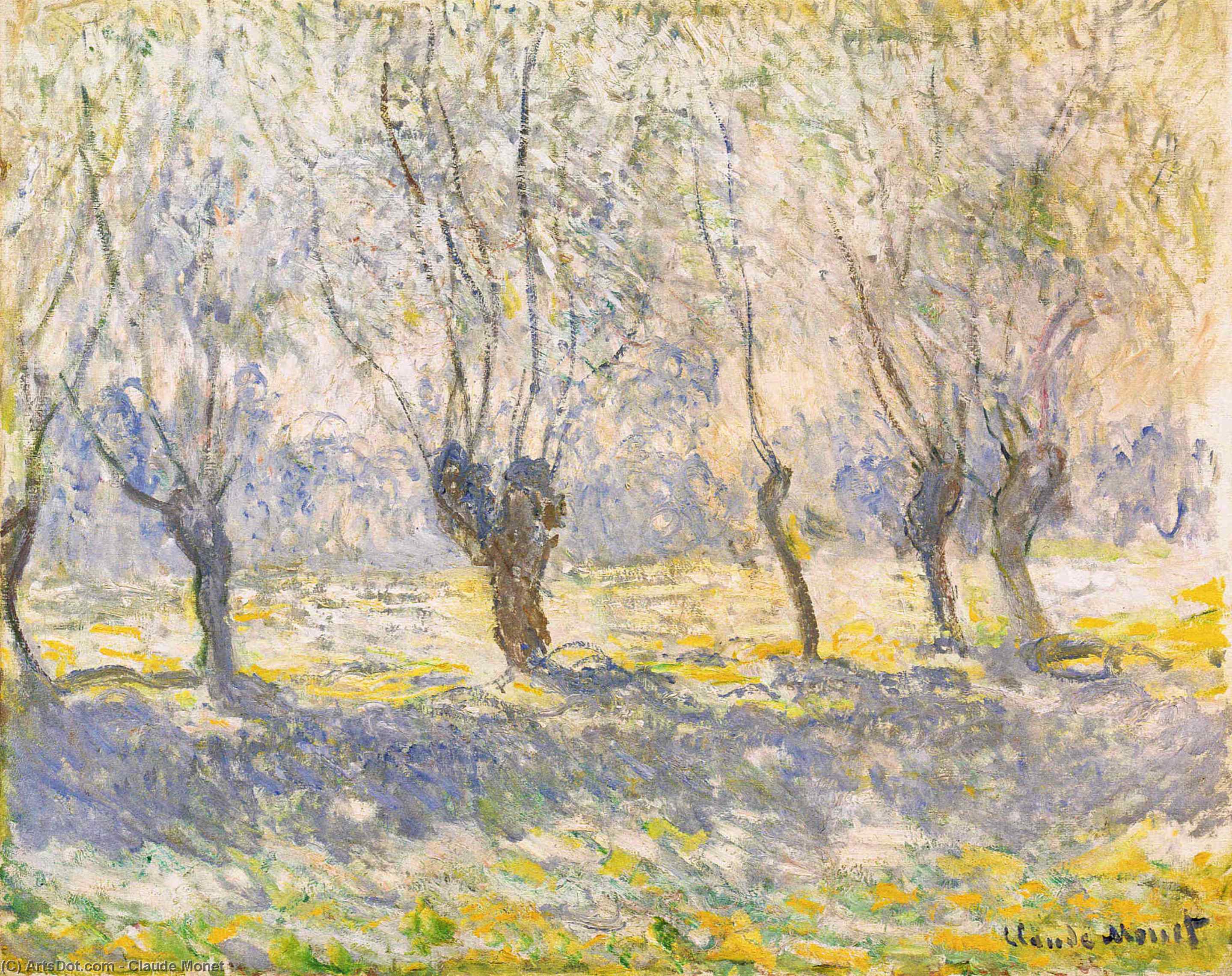 Willows, Giverny — Claude Monet