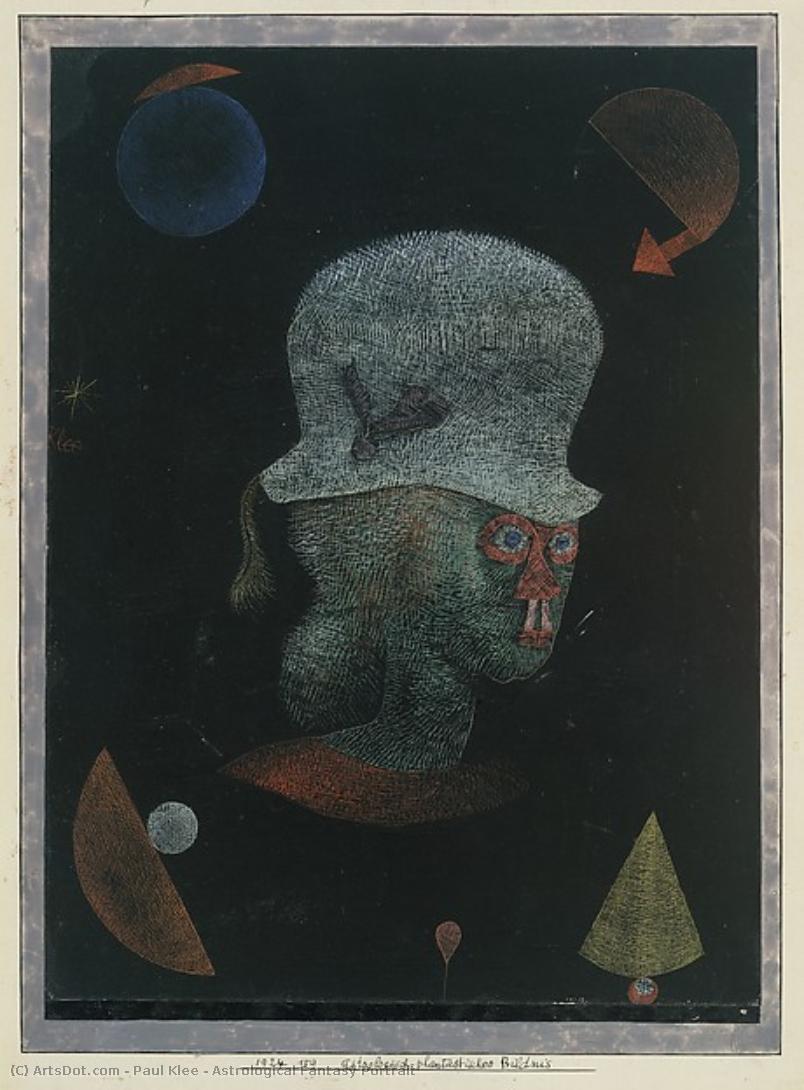 Astrological Fantasy Portrait — Paul Klee