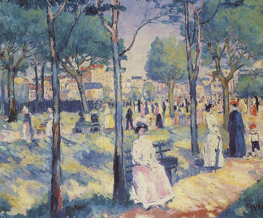 Sur Le Boulevard — Kazimir Malevitch