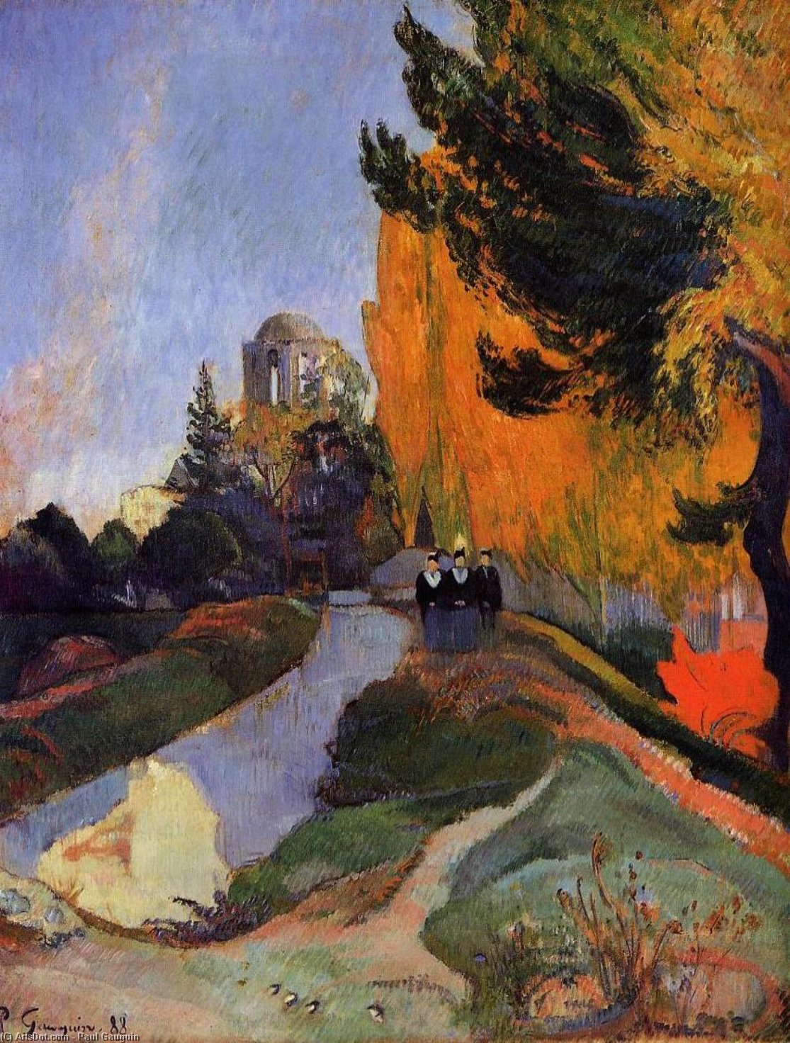 Les Alyschamps — Paul Gauguin