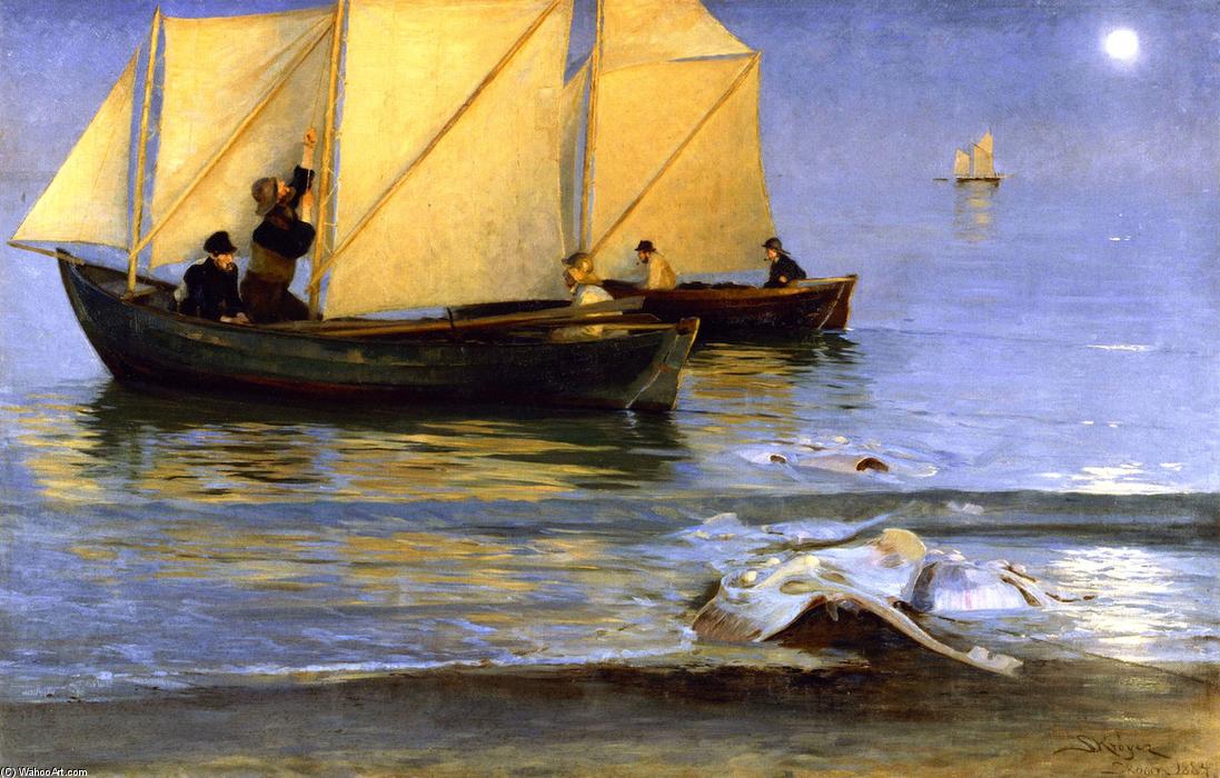Barche Da Pesca — Peder Severin Kroyer