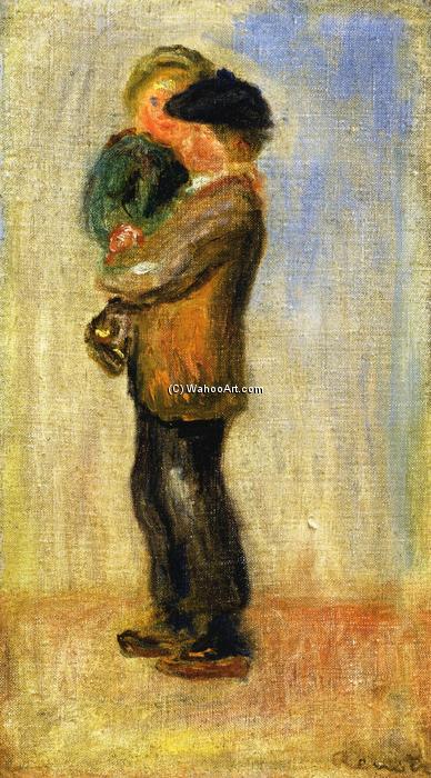 Man Carrying A Boy — Pierre-auguste Renoir