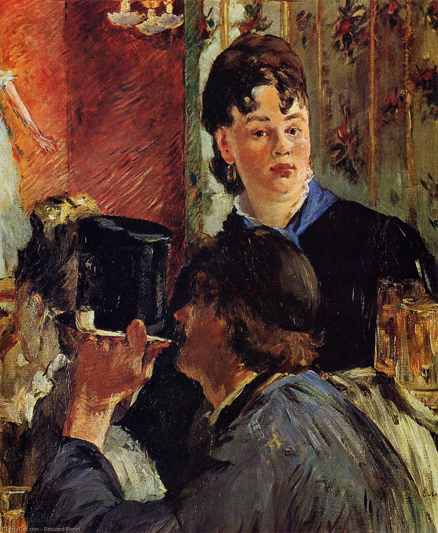 Černá Číšnice — Édouard Manet