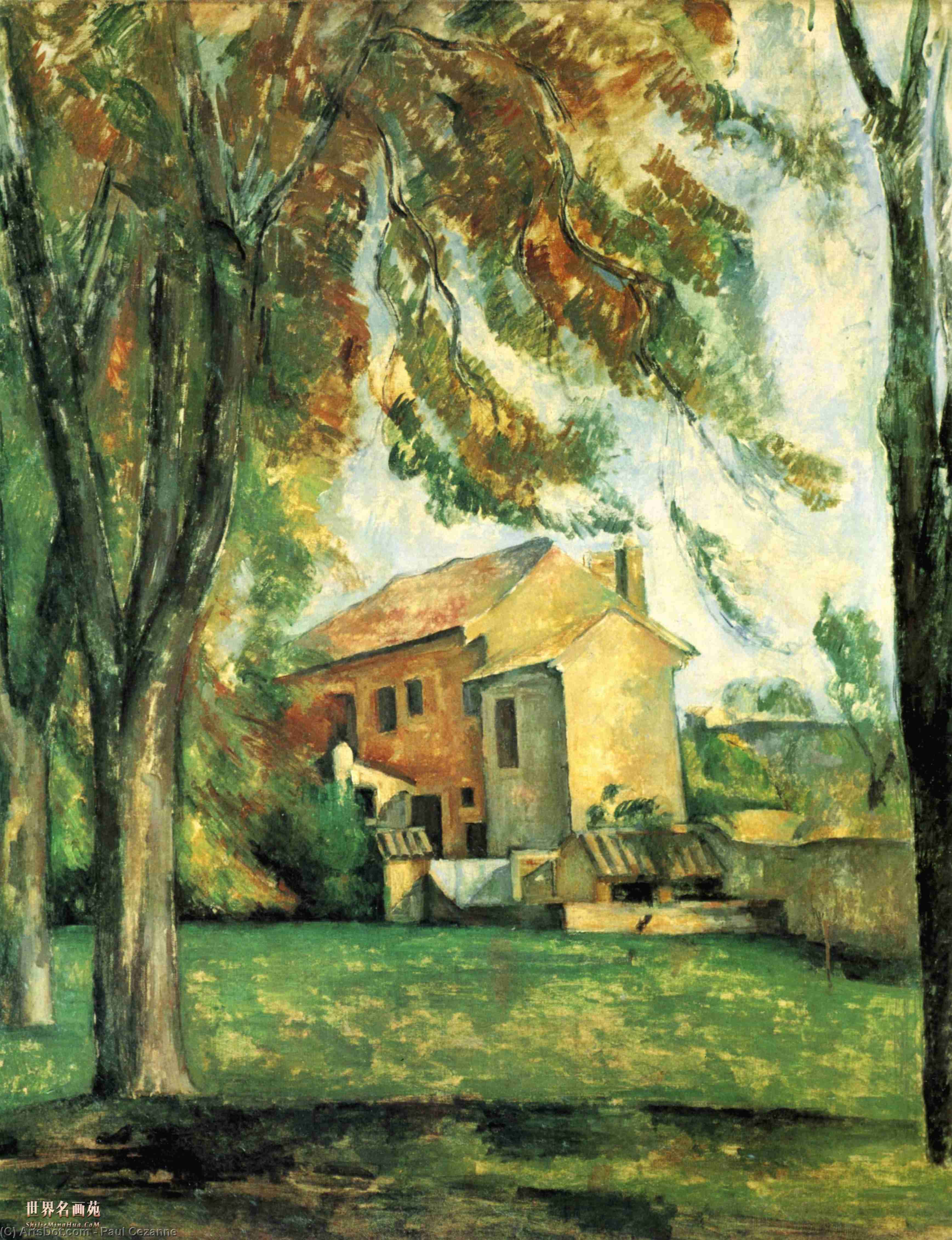 Jezero Jas De Bouffan — Paul Cezanne