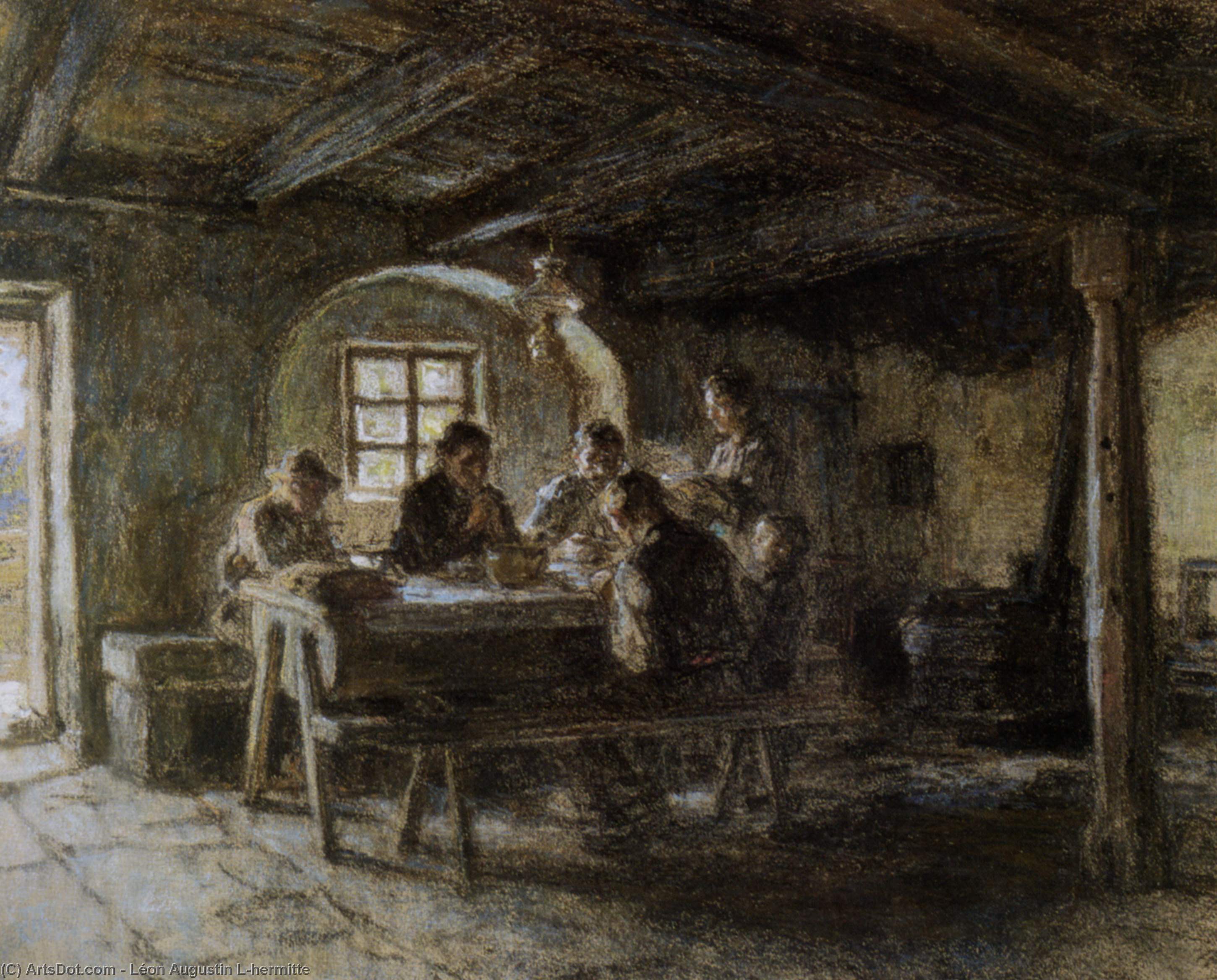 The Meal — Léon Lhermitte