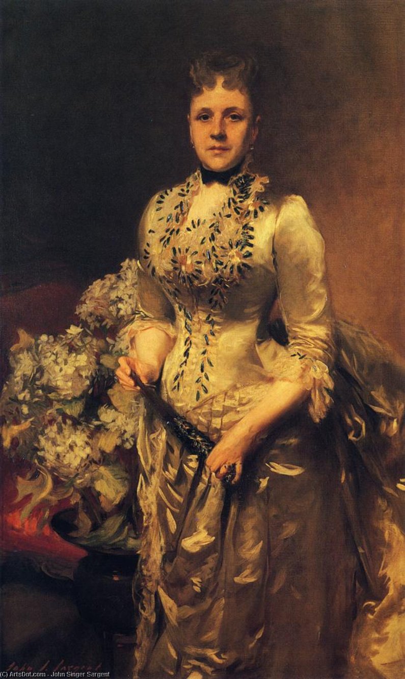Paní Jacob Wandell — John Singer Sargent