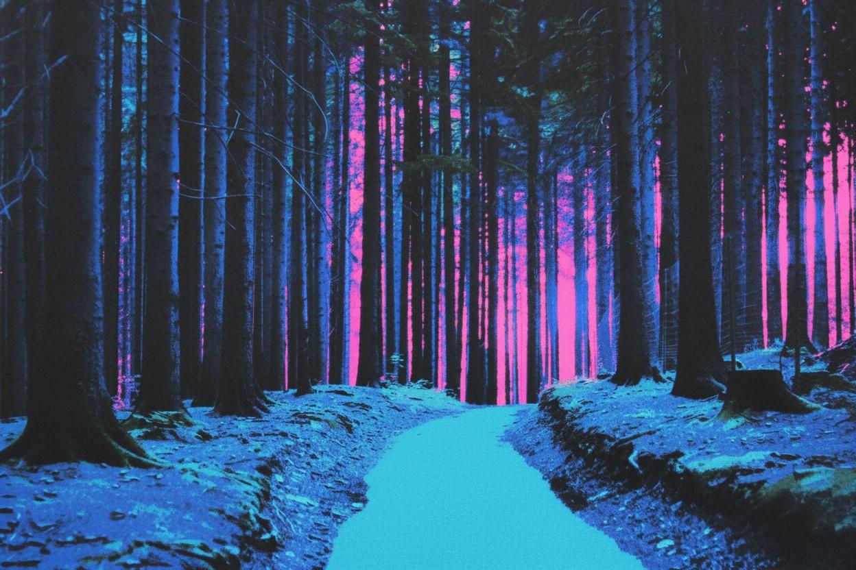 Neon-nocturne: Der Cyan-korridor — Jacques Villedieu