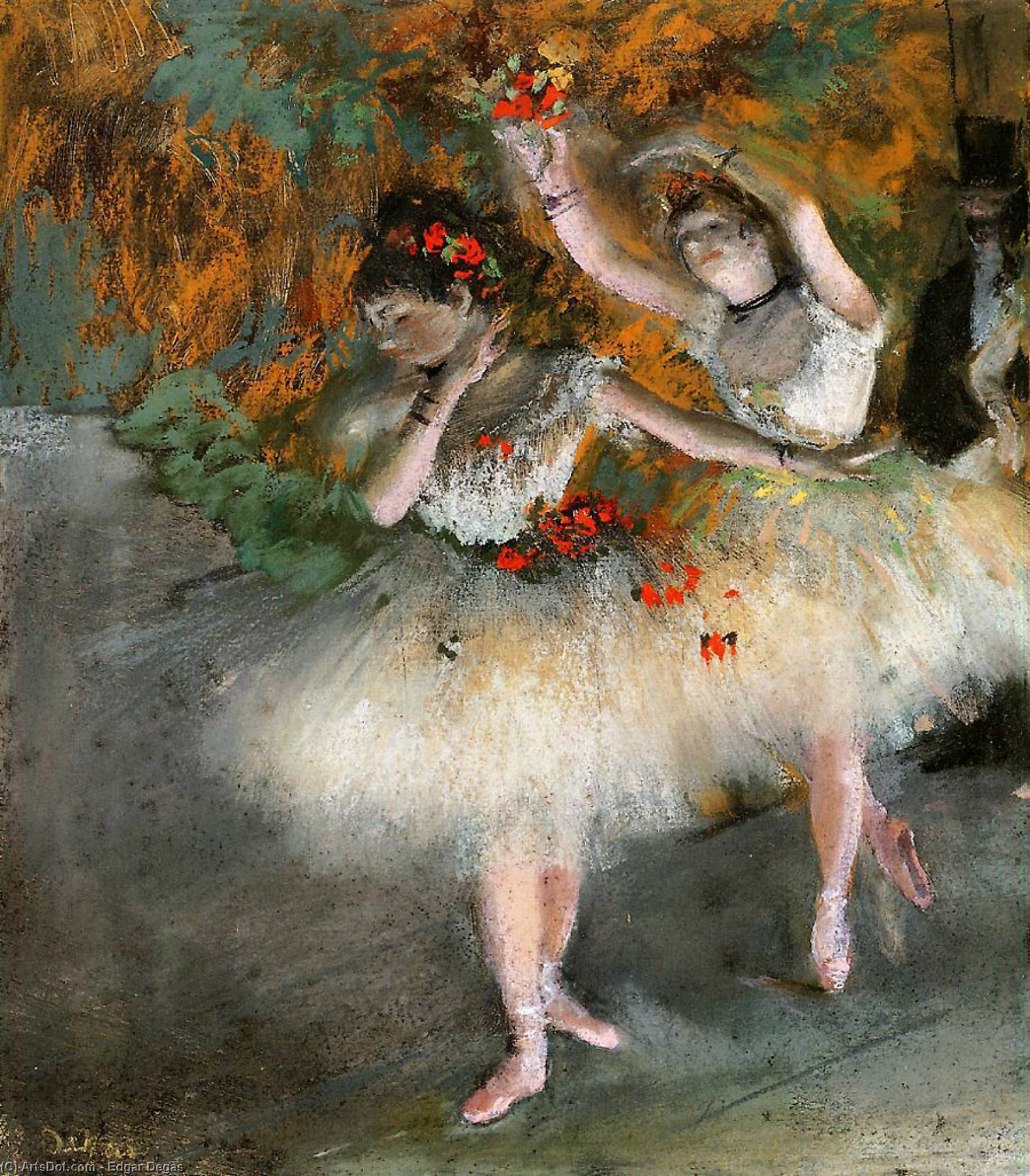 Duos Dantis Į Sceną — Hilaire Germain Edgar Dega