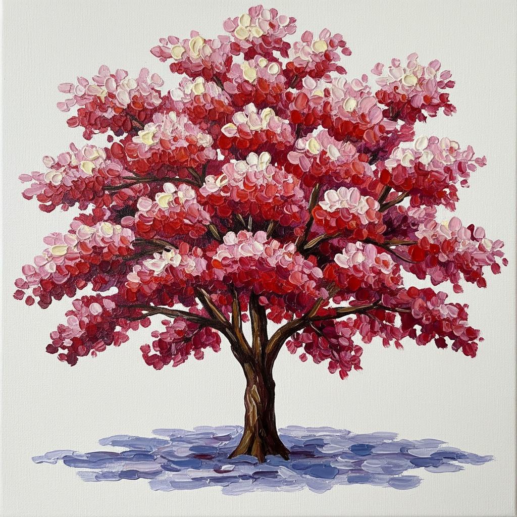 Ephemeral Bloom: A Singular Impasto Study Of Serenity And Rose Petal Radiance — Adrien Cordier