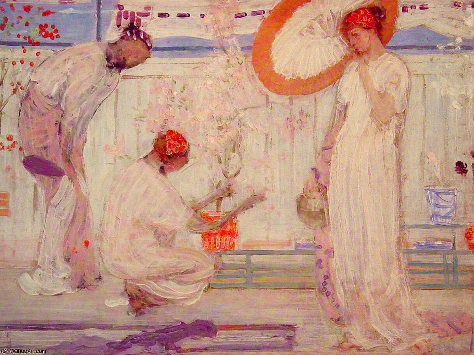 Tre Jenter — James Abbott Mcneill Whistler