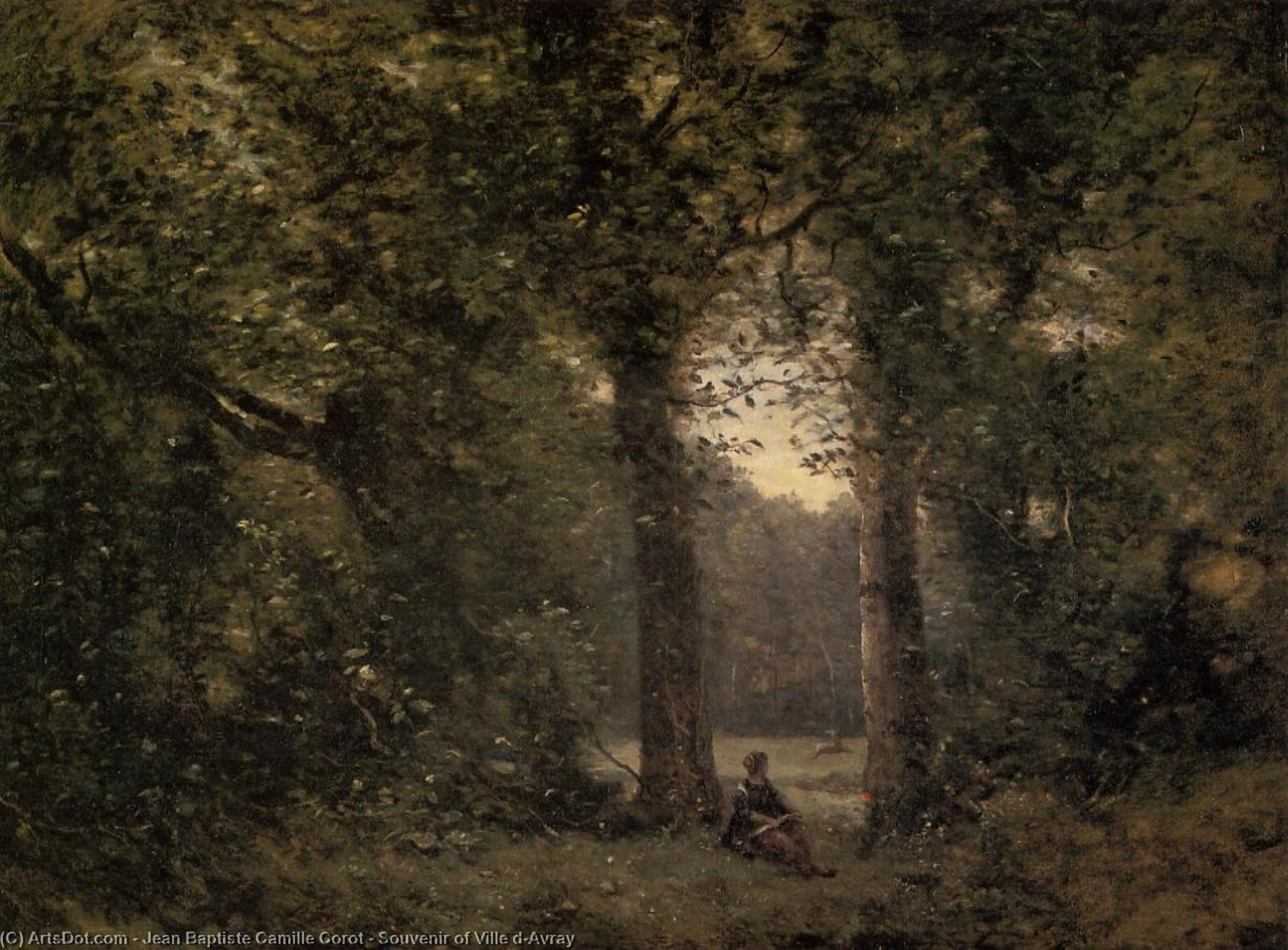 Souvenir De Ville D'avray — Jean-baptiste-camille Corot