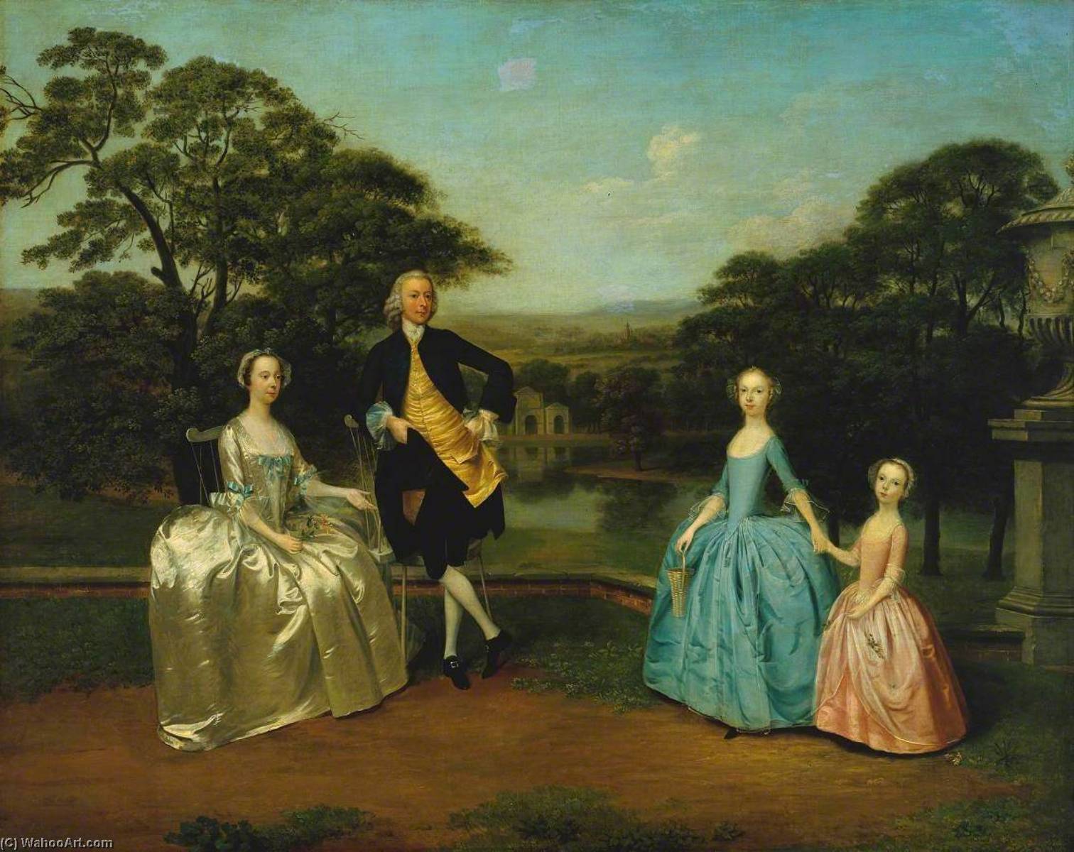 The James Family — Arthur Devis