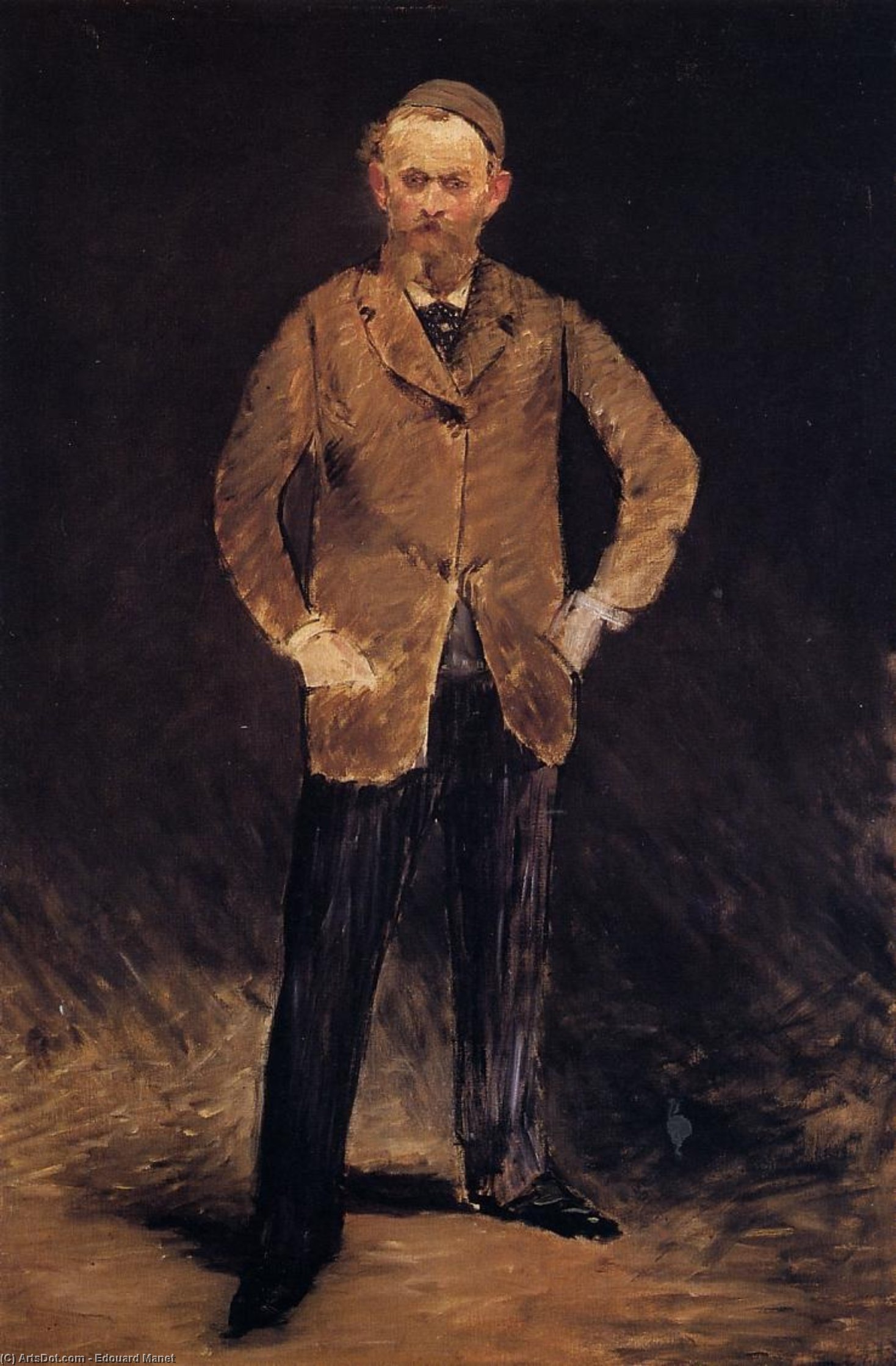 Šeimosportretas Su Šėluku — Eduaras Manė