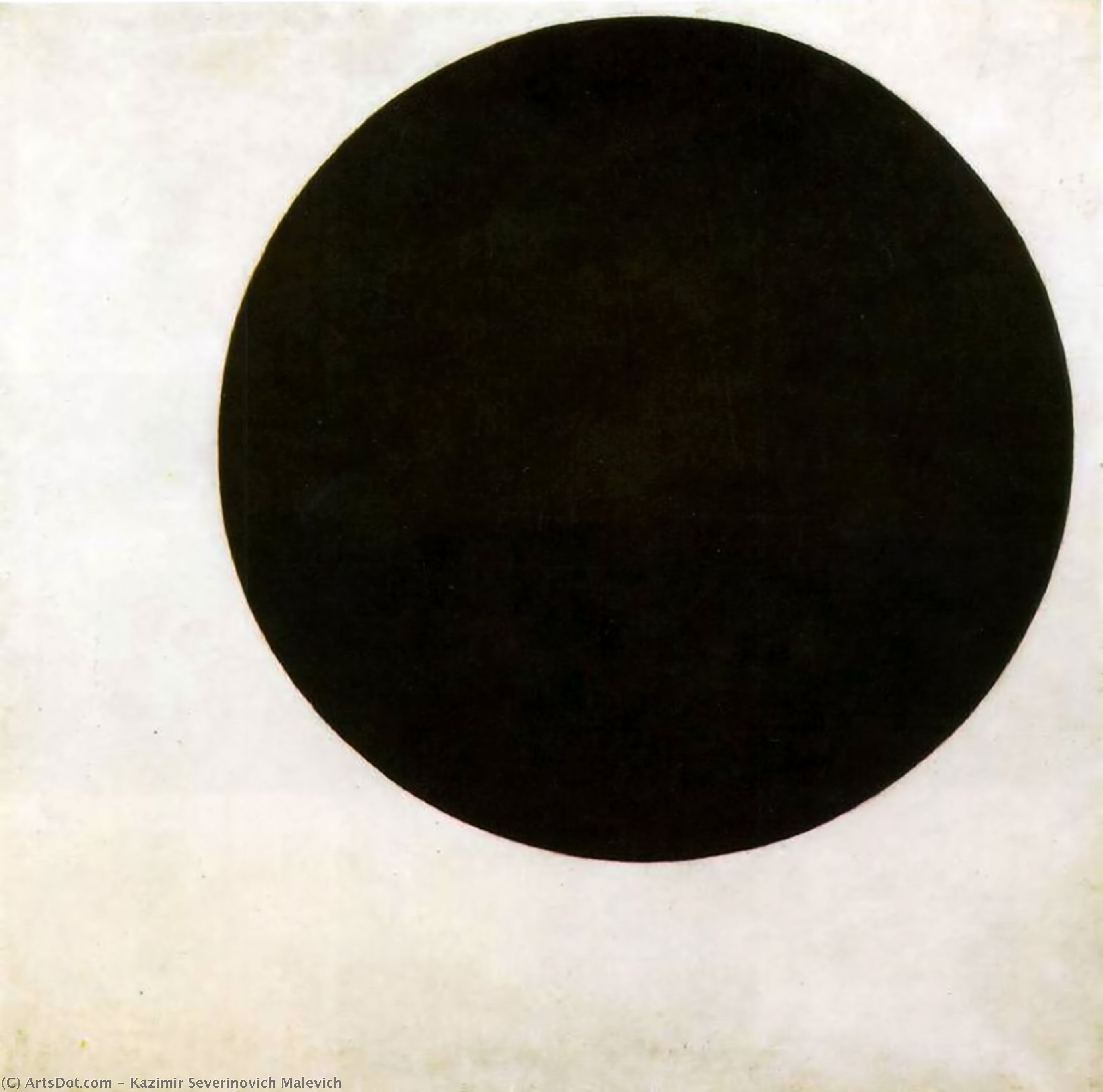 Black Circle [1913] State Russian Museum, — Казимир Малевић