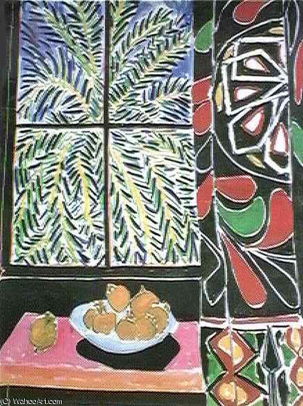 Interior With Egyptian Curtain, The Phillips Collect — हेनरी मातिस