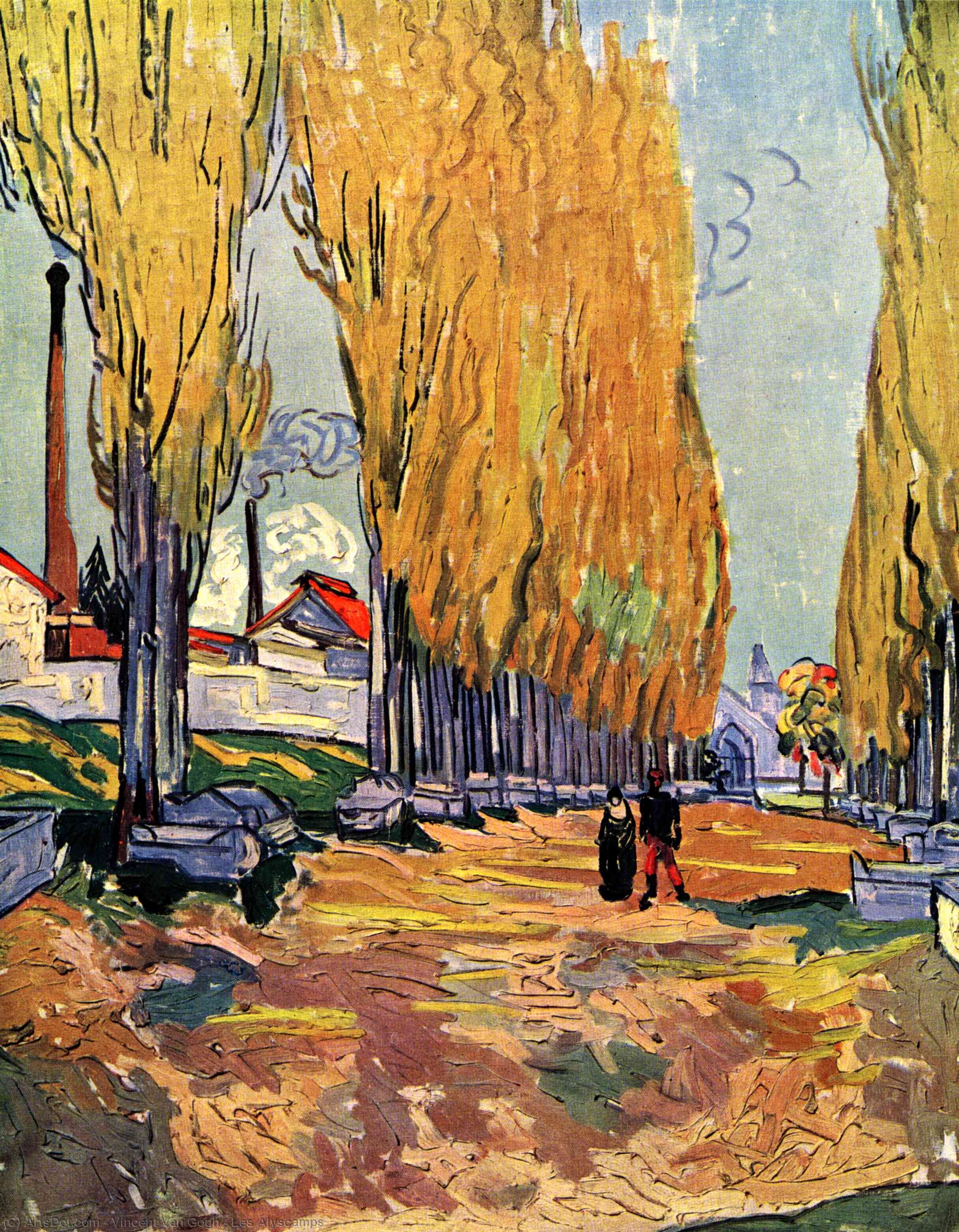 Ль Alyscamps — Vincent Willem Van Gogh