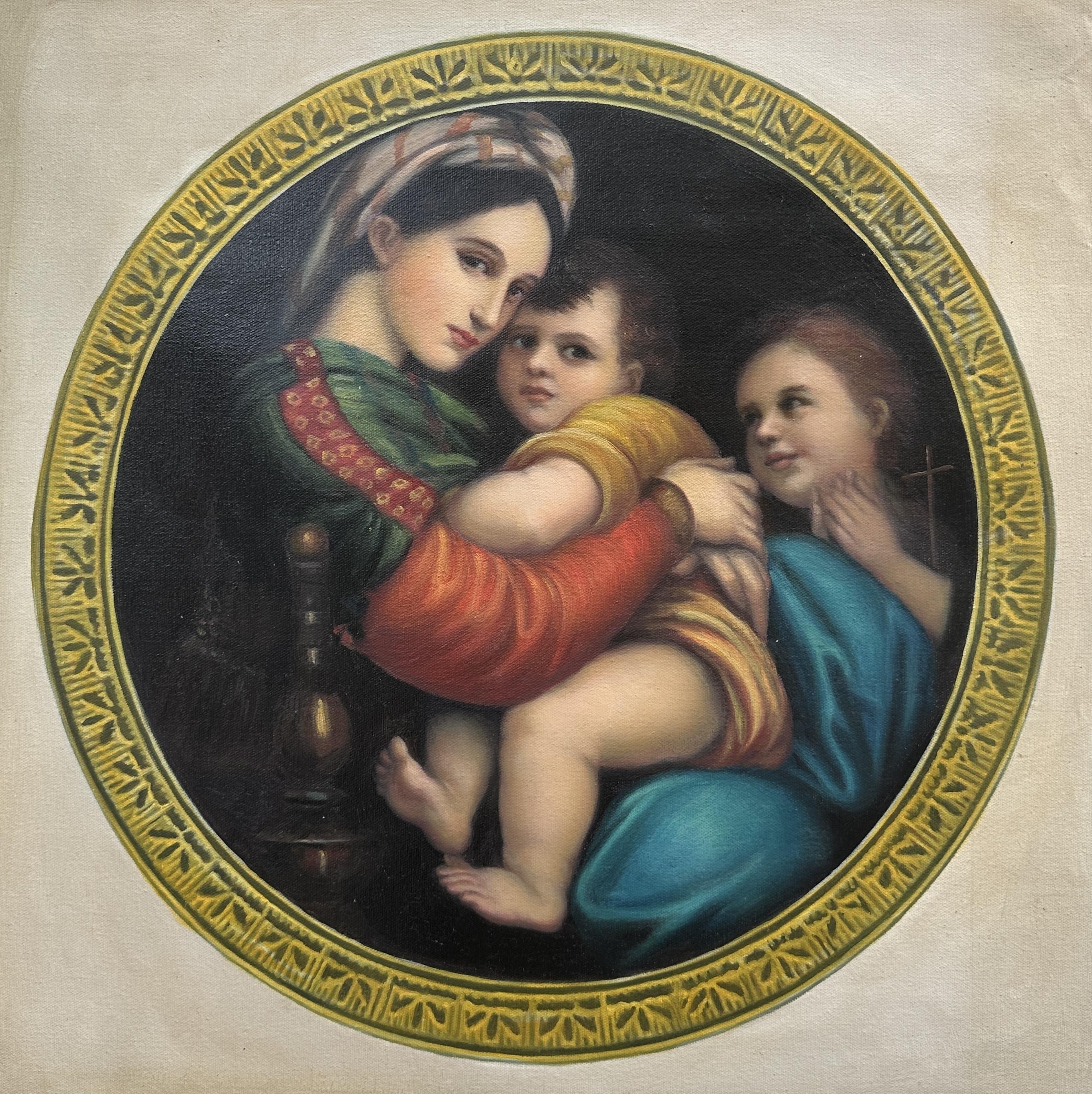 Madonna Della Seggiola - Raphael — Rafael