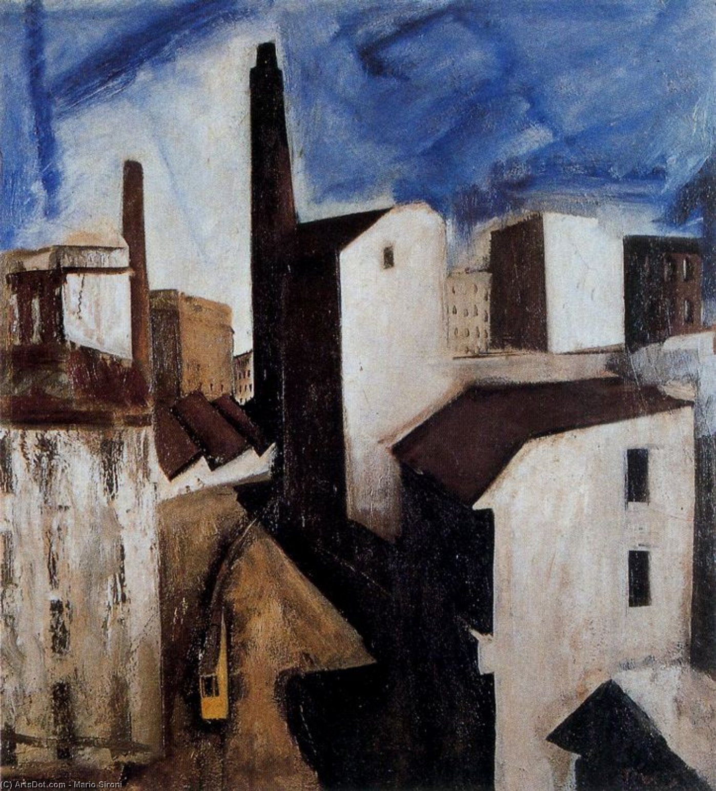 Urban Landscape — Mario Sironi