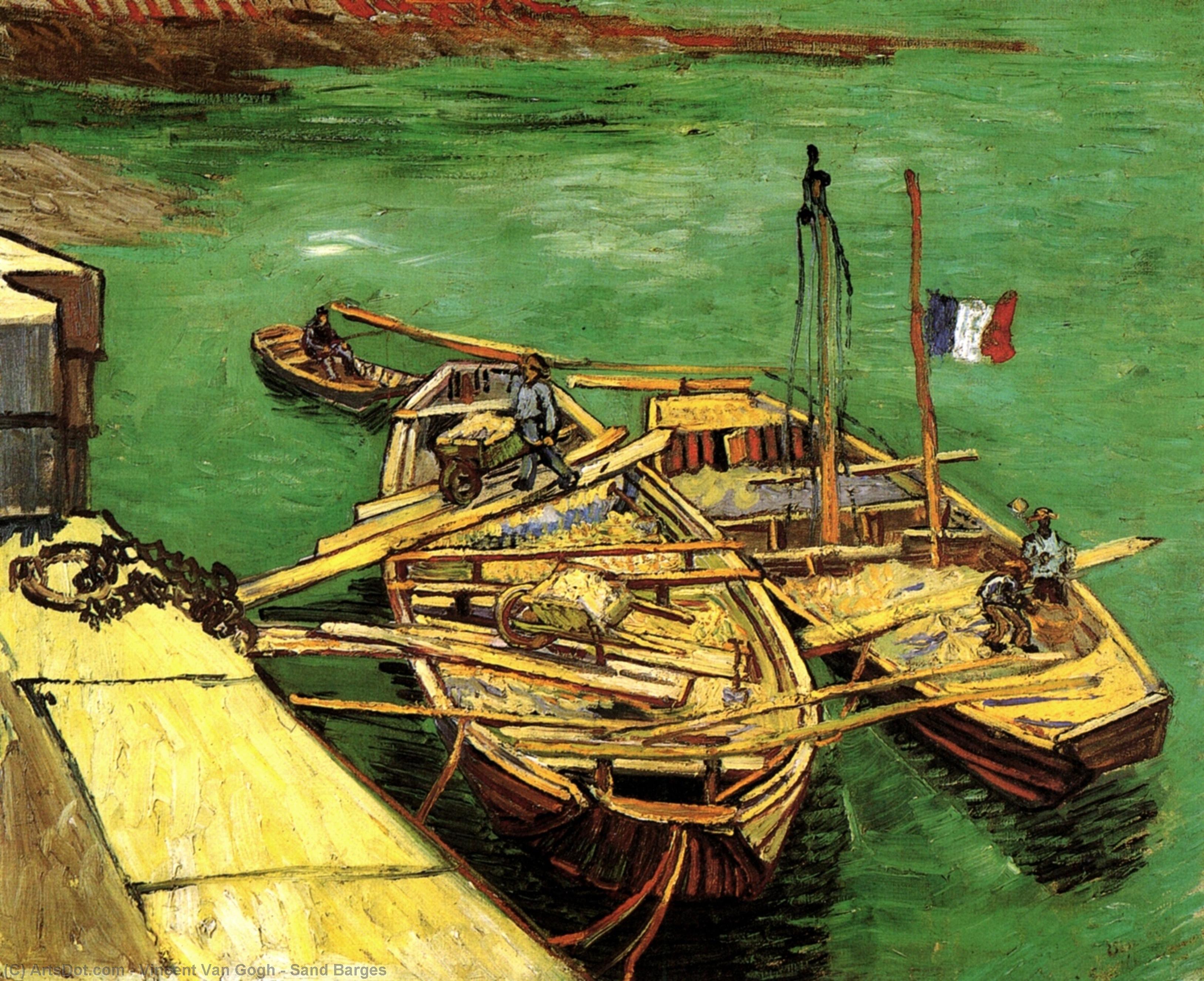 Sand Barges — Vinsentas Van Gogas