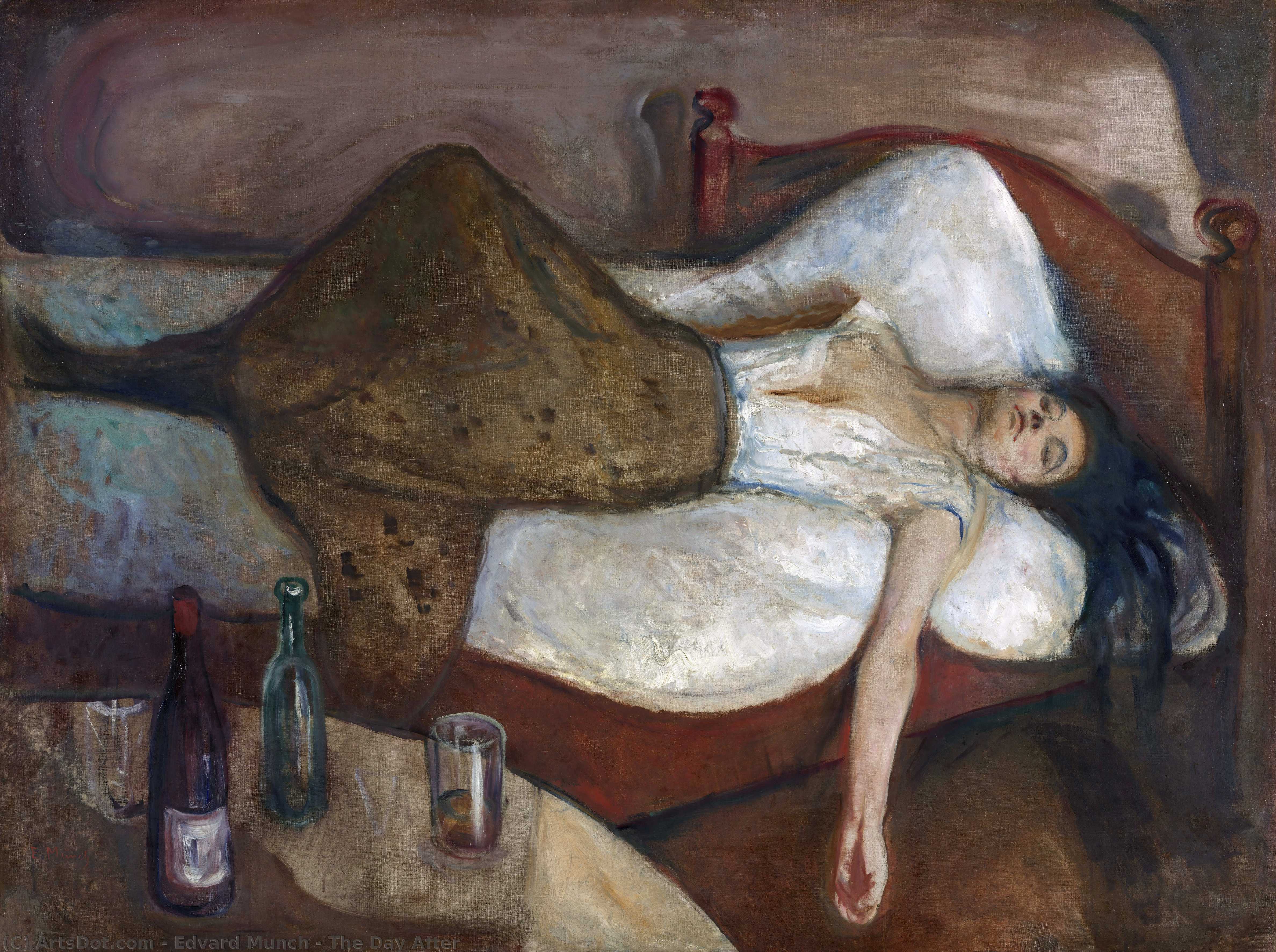 Efter Dagen Efter — Edvard Munch