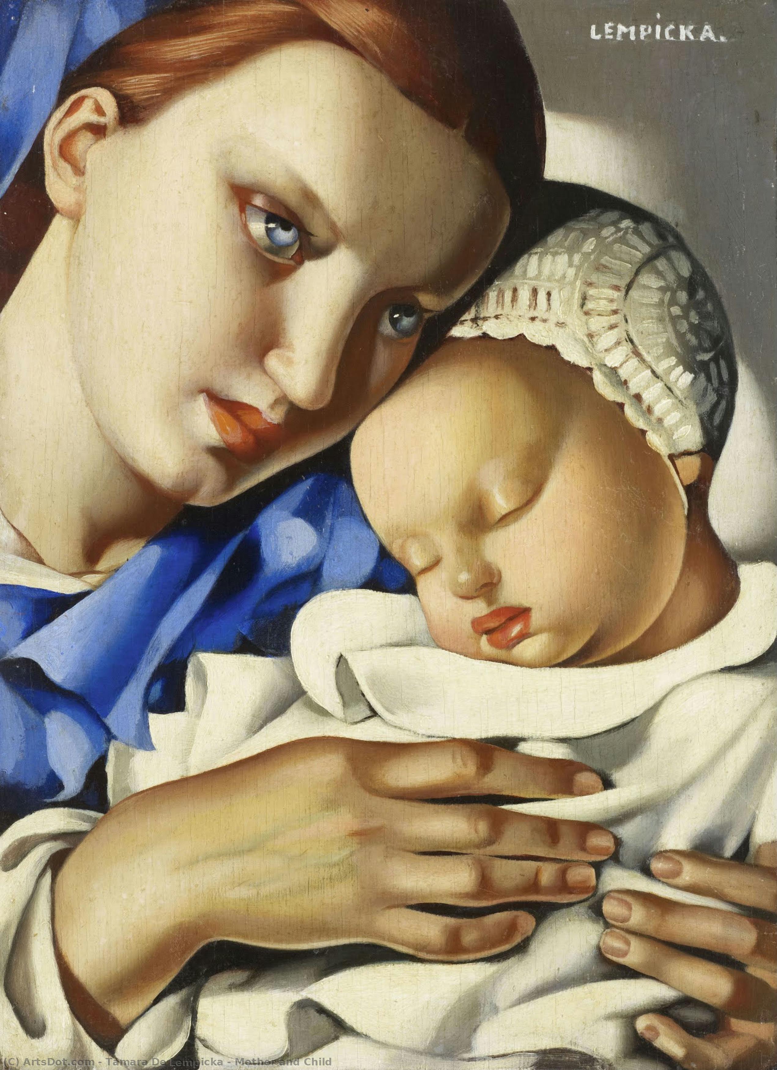 Mutter Und Kind — Tamara De Lempicka