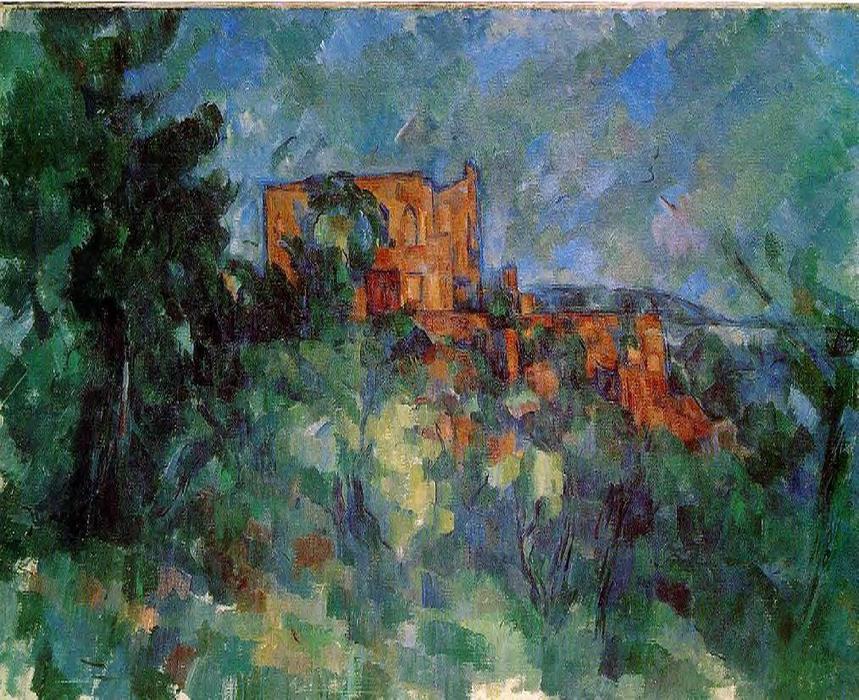 Slottet I Svart — Paul Cézanne
