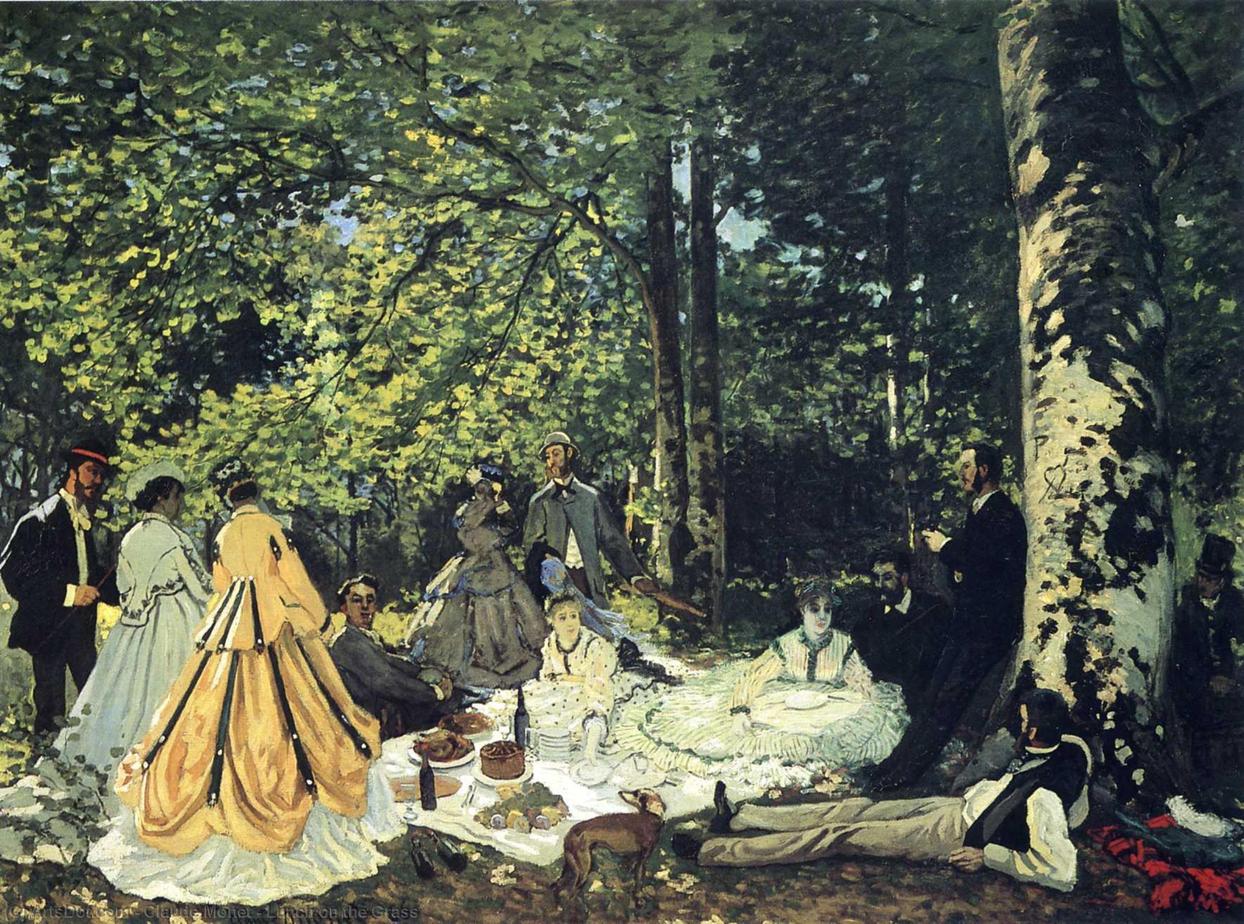 Mittag Auf Der Wiese — Claude Monet