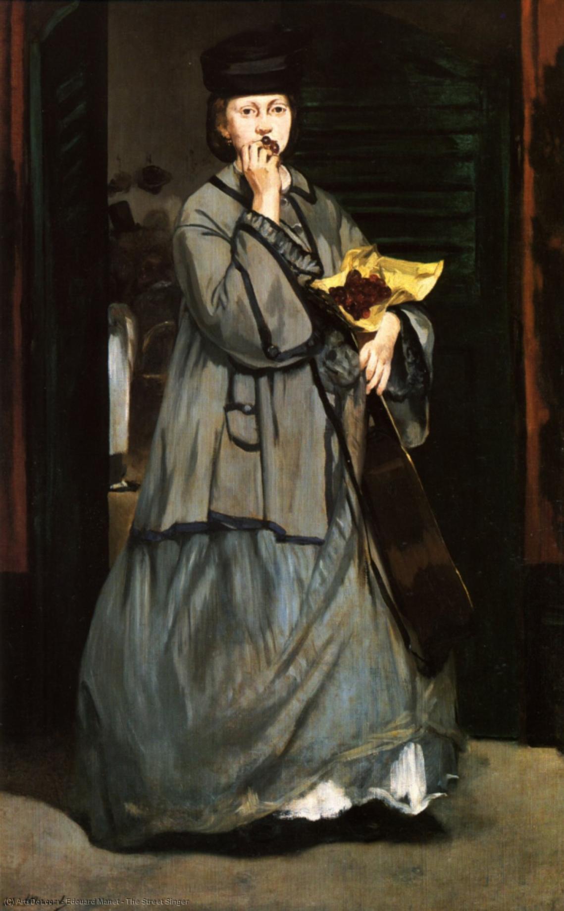 Sangstress På Gata — Édouard Manet