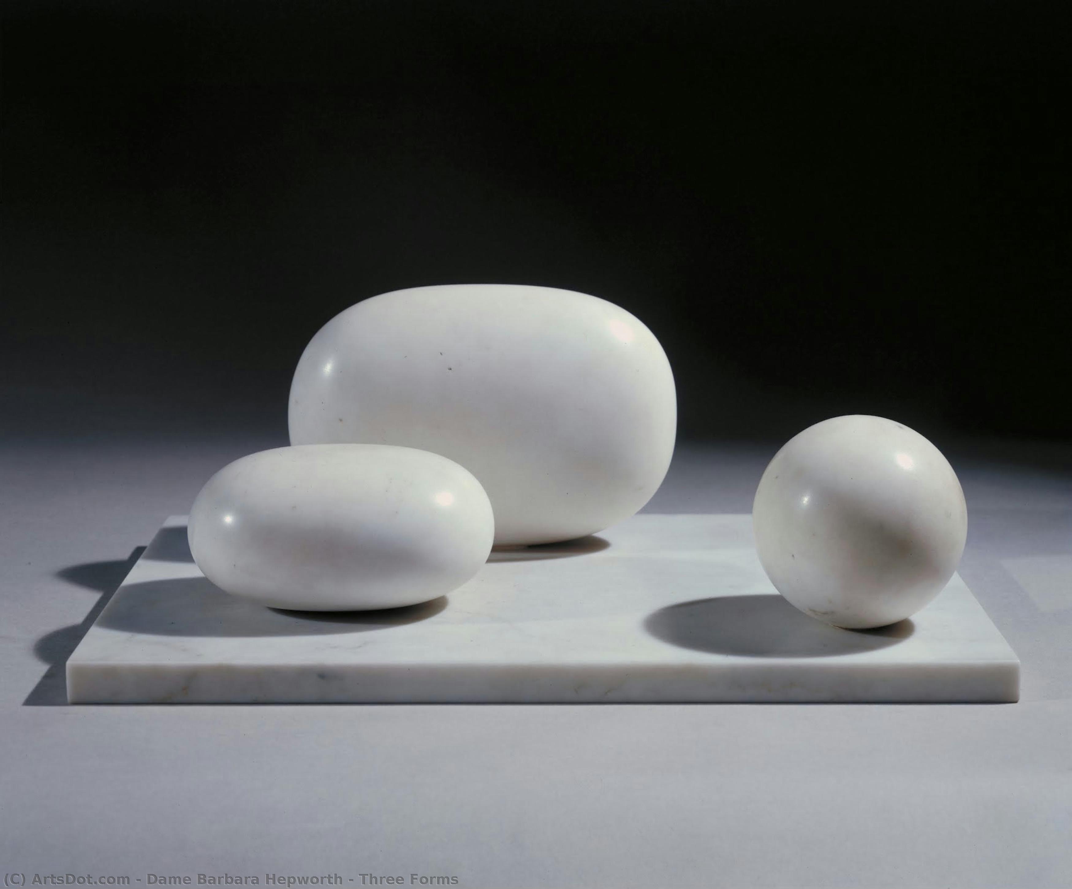 Three Forms — Barbara Hepworth