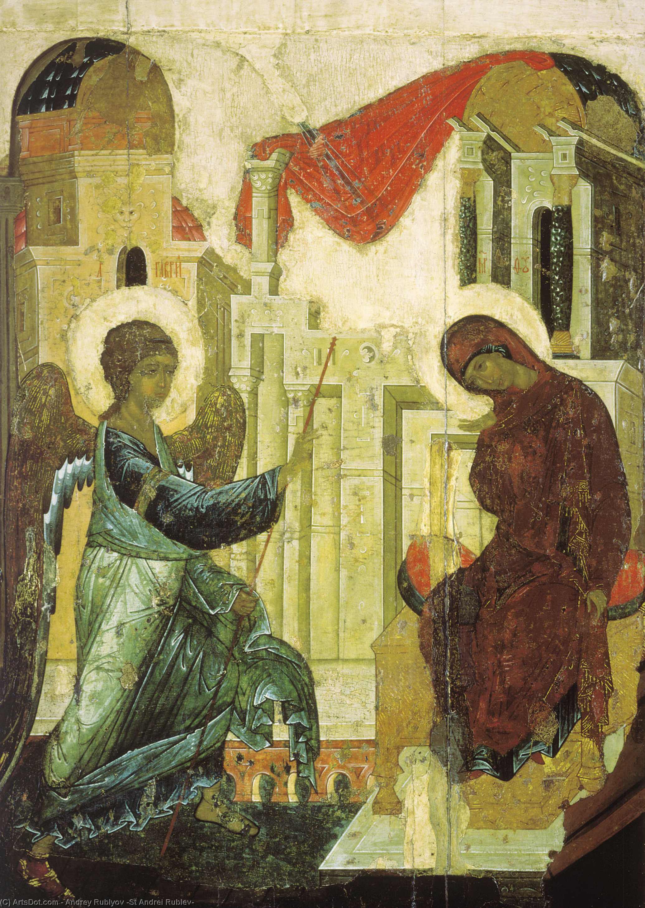 Annunciation — Andrej Rublëv