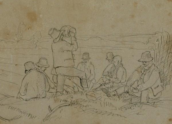 Farm Workers Resting — John Frederick Lewis