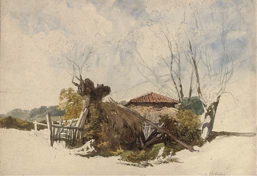The Majority Rural Subjects And Tree Studies by James Duffield Harding, painted by hand in oil on linen