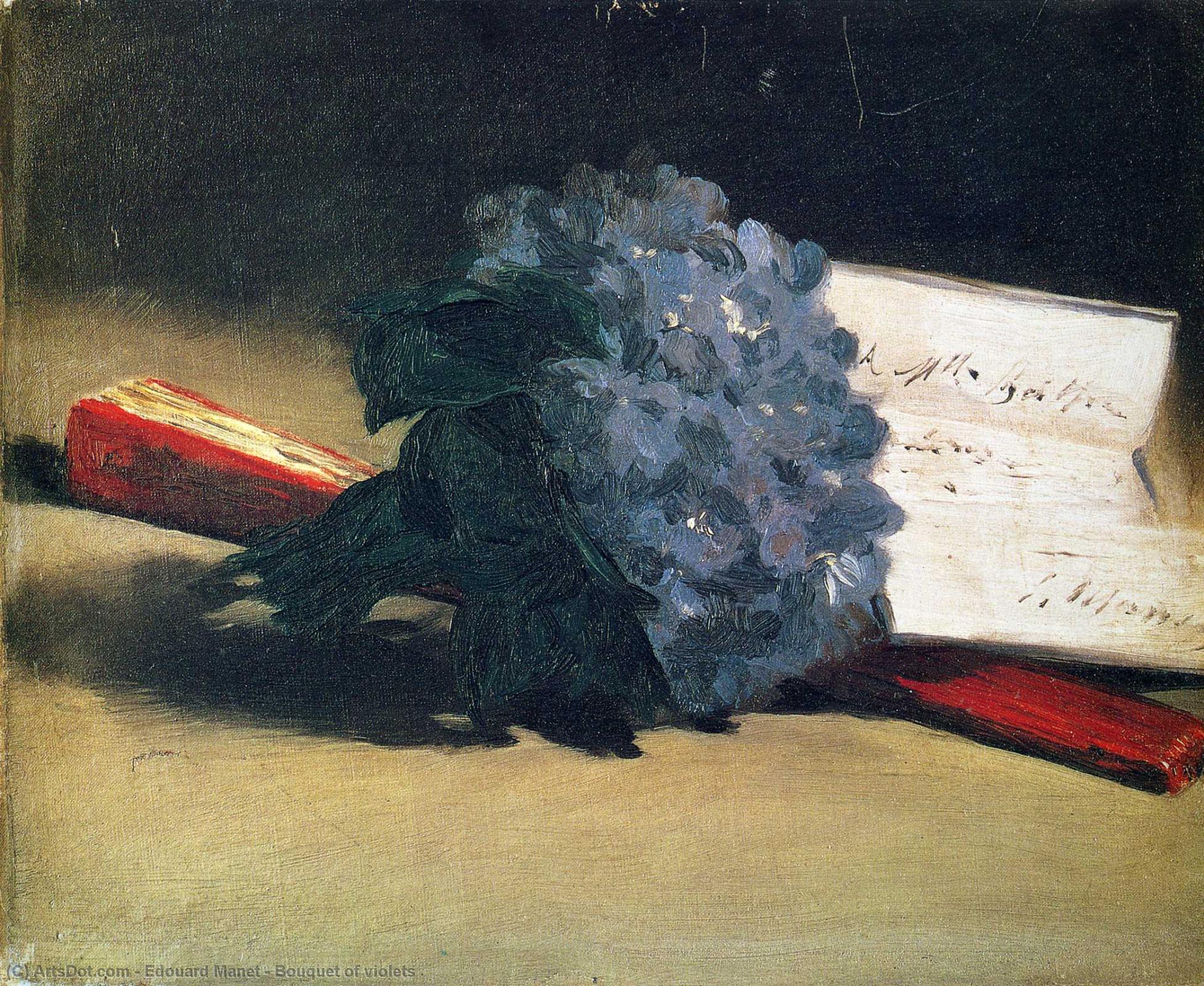 Bouquet Av Violer — Édouard Manet