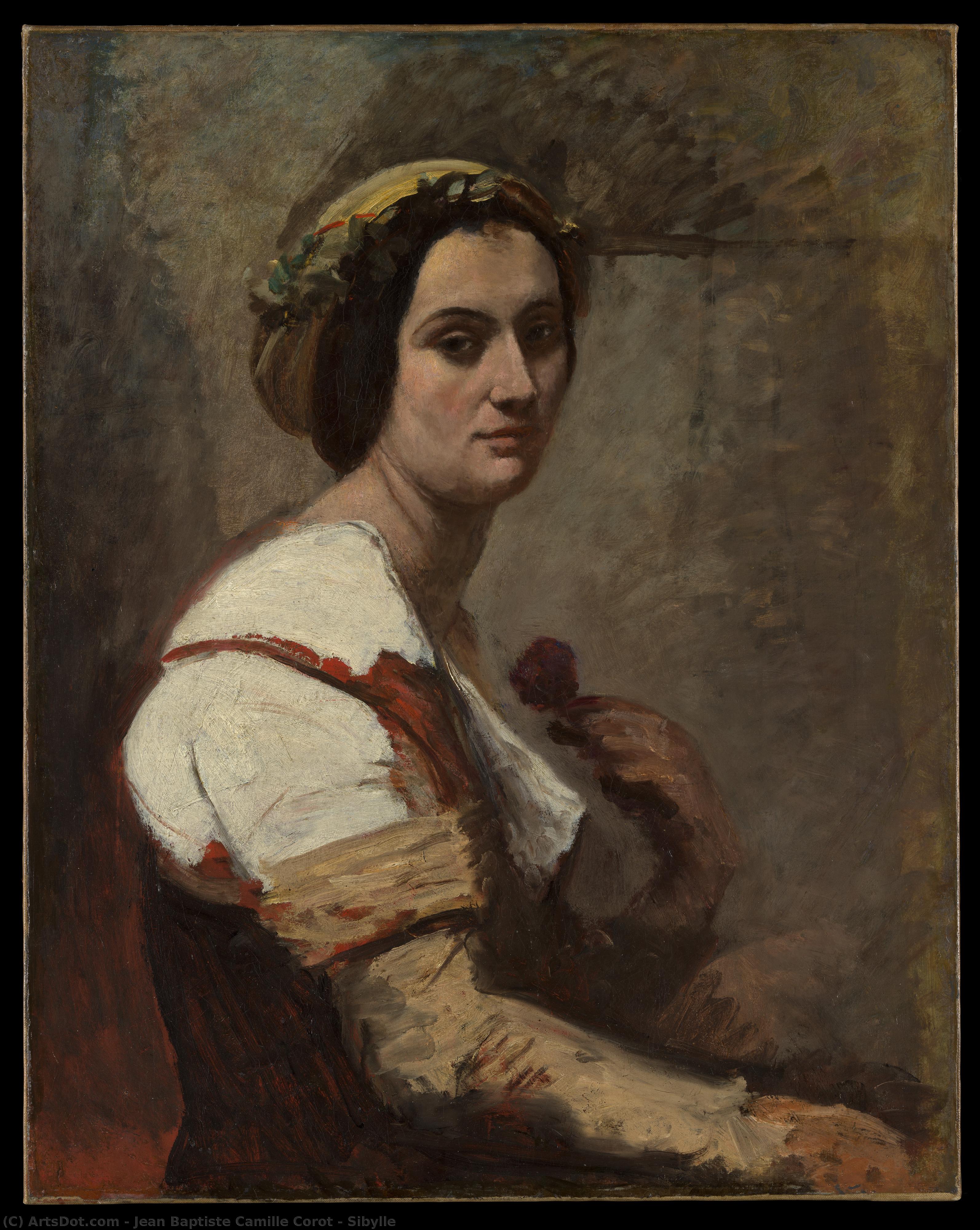 Sibylle — Jean-baptiste-camille Corot