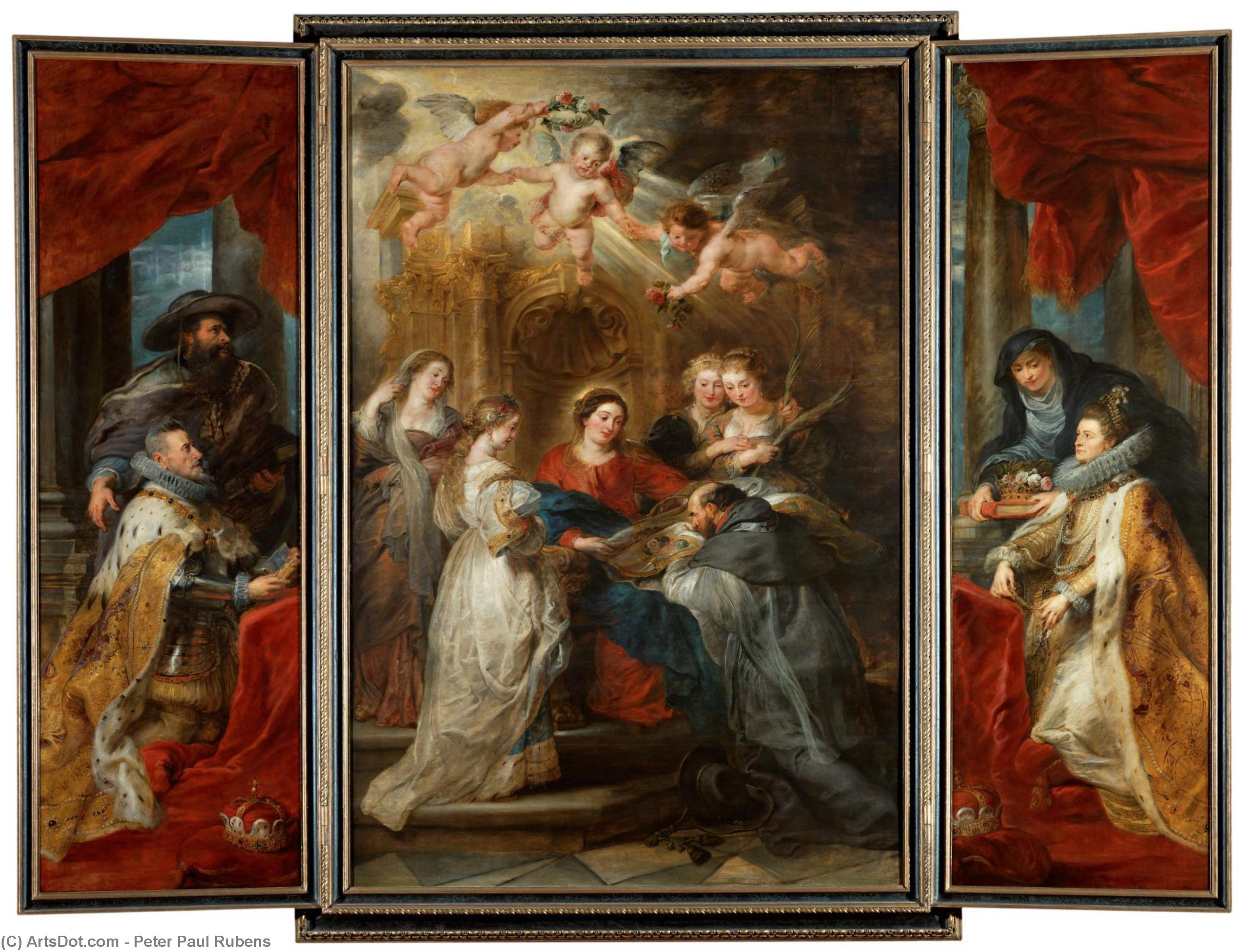 Ildefonso Altarpiece — Rubens