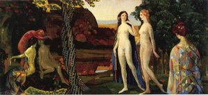 Jewel Bearing Tree Of Amity — Arthur B. Davies