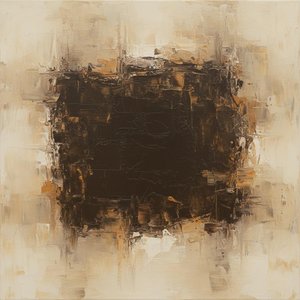 Monolithic Shadows In Umber: A Singular Study Of Eroding Earth And Heavy Impasto — Laurent Roche
