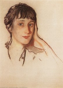 Anna Akhmatova — Zinaida Serebriakova