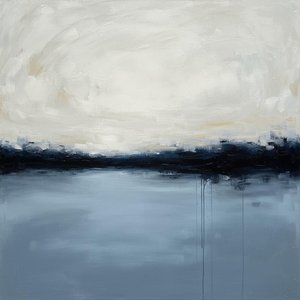 Ethereal Horizon: A Solitary Meditation On Midnight Shadows And Luminous Mist — Laurent Vionnet