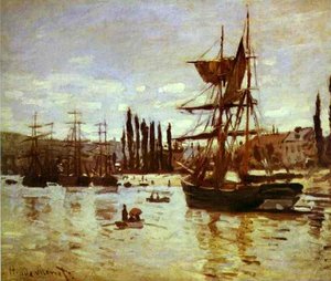 Ships At Rouen