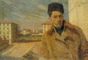 Self-portrait — Umberto Boccioni