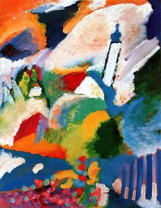 Murrناو S Kostelem — Wassily Wassilyevich Kandinsky