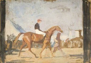 Studium Przy Newmarketu — Alfred Munnings