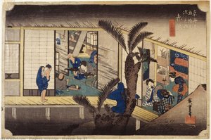 阿佐賀、三十七号 — Utagawa Hiroshige