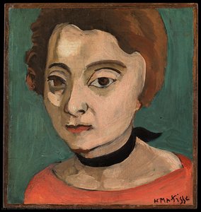 Marguerite With Black Velvet Ribbon — Henri Matisse