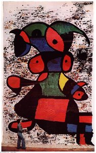 Donna (wall) — Joan Miró